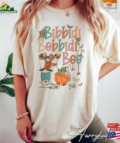 Retro Bibbidi Bobbidi Boo Halloween Shirt Jaq And Gus Pumpkin Classic T-Shirt