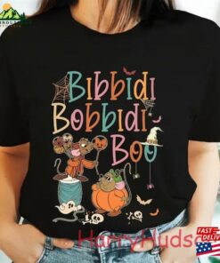 Retro Bibbidi Bobbidi Boo Halloween Shirt Jaq And Gus Pumpkin Classic T-Shirt 2 Retro Bibbidi Bobbidi Boo Halloween Shirt Jaq And Gus Pumpkin Classic T Shirt 3