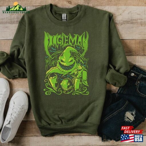 Retro Boogie Man Shirt Halloween Sweatshirt Oogie 2023 Unisex Hoodie