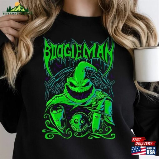 Retro Boogie Man Sweatshirt Halloween T-Shirt Oogie 2023 Unisex