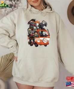 Retro Chicago Bear Horror Movies Characters Halloween 2023 Shirt Chacracter Friends Tee T-Shirt Unisex 3 Retro Chicago Bear Horror Movies Characters Halloween 2023 Shirt Chacracter Friends Tee T Shirt Unisex 4