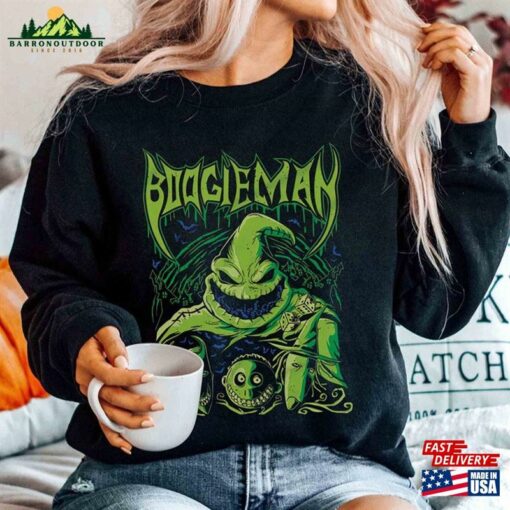 Retro Comfort Colors Boogie Man Shirt Halloween T-Shirt Oogie 2023 Sweatshirt Unisex Hoodie