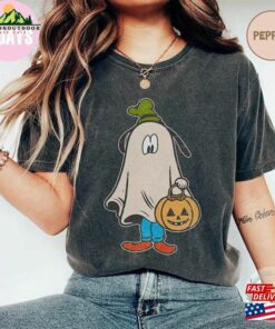 Retro Disney Character Ghost Halloween Shirt Mickey T Shirt Classic 4