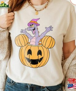 Retro Disney Figment Pumpkin Halloween Shirt Epcot Center Sweatshirt Matching Hoodie