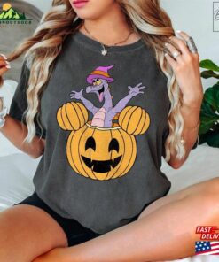 Retro Disney Figment Pumpkin Halloween Shirt Epcot Center Sweatshirt Matching Hoodie 3