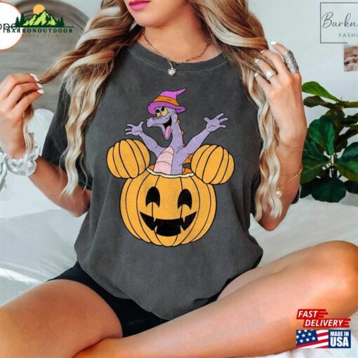 Retro Disney Figment Pumpkin Halloween Shirt Epcot Center Sweatshirt Matching Hoodie