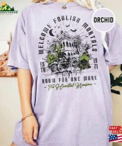 Retro Disney Halloween The Haunted Mansion Welcome Foollist Mortals Est 1971 Shirt House Hitchhiking Ghosts Room For One More T-Shirt Classic 2 Retro Disney Halloween The Haunted Mansion Welcome Foollist Mortals Est 1971 Shirt House Hitchhiking Ghosts Room For One More T Shirt Classic 3