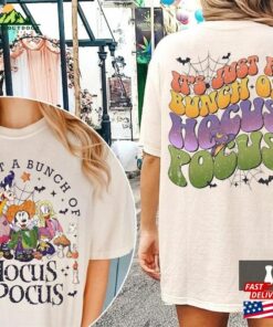 Retro Disney Hocus Pocus Comfort Colors Shirts It’s Just A Bunch Of Unisex Hoodie