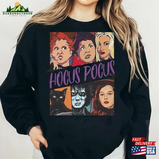 Retro Disney Hocus Pocus Shirt Hoodie Unisex