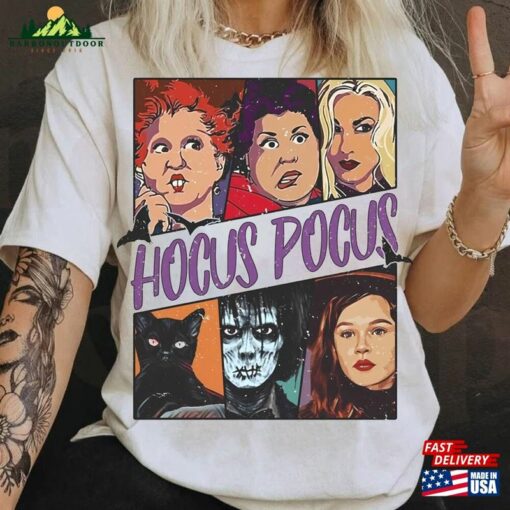 Retro Disney Hocus Pocus Shirt Hoodie Unisex