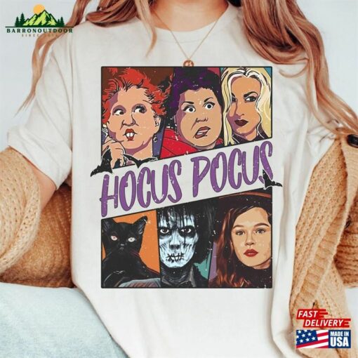 Retro Disney Hocus Pocus Shirt Hoodie Unisex