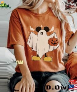 Retro Disney Mickey Ghost Halloween Comfort Colors Shirt Spooky Season Sweatshirt Trick Or Treat T-Shirt Classic 2 Retro Disney Mickey Ghost Halloween Comfort Colors Shirt Spooky Season Sweatshirt Trick Or Treat T Shirt Classic 3