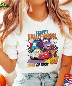 Retro Disney Pixar Cars Halloween Shirt Lightning Mcqueen Shirts Happy Hallo Hoodie Unisex 2 Retro Disney Pixar Cars Halloween Shirt Lightning Mcqueen Shirts Happy Hallo Hoodie Unisex 3