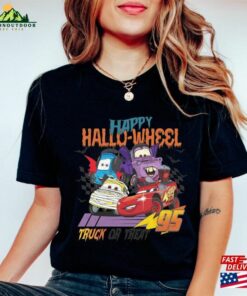 Retro Disney Pixar Cars Halloween Shirt Lightning Mcqueen Shirts Happy Hallo Hoodie Unisex 3 Retro Disney Pixar Cars Halloween Shirt Lightning Mcqueen Shirts Happy Hallo Hoodie Unisex 4