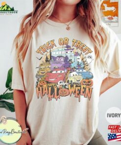 Retro Disney Pixar Cars Halloween Shirt Trick Or Treat Sweatshirt Hoodie Retro Disney Pixar Cars Halloween Shirt Trick Or Treat Sweatshirt Hoodie
