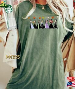 Retro Disney Princess Characters Halloween Comfort Color Shirt Balloon Unisex T Shirt Classic 4