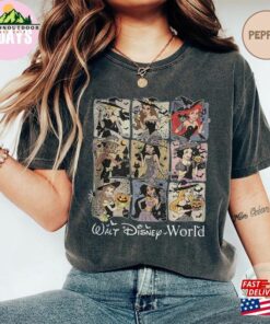 Retro Disney Princess Halloween Shirt Walt World 2023 Sweatshirt Unisex 2 Retro Disney Princess Halloween Shirt Walt World 2023 Sweatshirt Unisex 3