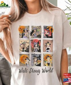 Retro Disney Princess Halloween Shirt Walt World 2023 T-Shirt Sweatshirt Retro Disney Princess Halloween Shirt Walt World 2023 T-Shirt Sweatshirt