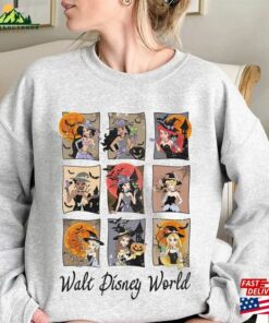 Retro Disney Princess Halloween Shirt Walt World 2023 T Shirt Sweatshirt 3