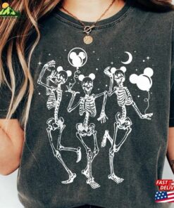 Retro Disney Skeleton Halloween Shirts Shirt 2023 Party Hoodie T-Shirt