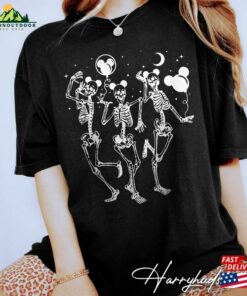 Retro Disney Skeleton Halloween Shirts Shirt 2023 Party Hoodie T Shirt 3