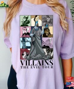 Retro Disney Villains Evil Tour Shirt Villians Characters Concert Music T-Shirt Classic 3 Retro Disney Villains Evil Tour Shirt Villians Characters Concert Music T Shirt Classic 4