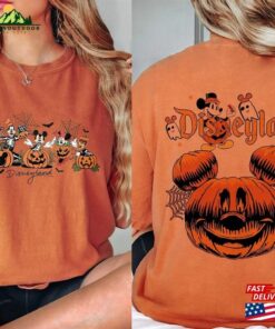 Retro Disneyland Halloween 2023 Shirt Disneyworld Family Matching T-Shirt Hoodie