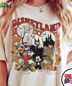 Retro Disneyland Halloween Comfort Colors Shirt Mickey And Friends Disney Vacation 2023 Unisex Sweatshirt