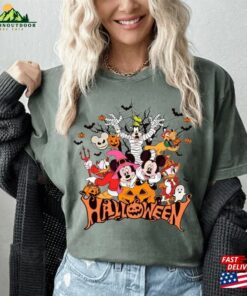 Retro Disneyland Halloween Mickey And Friends Shirt Disney Classic T-Shirt 2 Retro Disneyland Halloween Mickey And Friends Shirt Disney Classic T Shirt 3