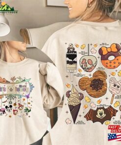Retro Disneyland Halloween Poison Candy Png Vintage Disneyworld Family Hoodie Sweatshirt
