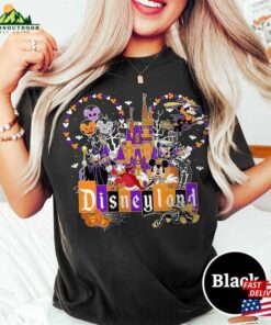 Retro Disneyland Halloween Shirt Matching Spooky Season Unisex Classic 2 Retro Disneyland Halloween Shirt Matching Spooky Season Unisex Classic 3