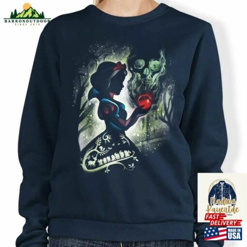 Retro Disneyland Snow White Shirt Poison Apple Unisex Sweatshirt Hoodie