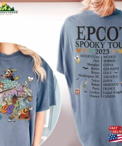 Retro Epcot Halloween Comfort Color Shirt World Tour T-Shirt Unisex 2 Retro Epcot Halloween Comfort Color Shirt World Tour T Shirt Unisex 3