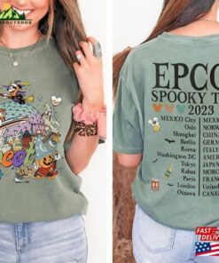Retro Epcot Halloween Comfort Color Shirt World Tour T-Shirt Unisex 3 Retro Epcot Halloween Comfort Color Shirt World Tour T Shirt Unisex 4