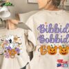 Retro Floral Disneyland Minnie Ghost Shirt Bibbidi Bobbidi Boo Halloween 2023 Princess T-Shirt Classic