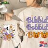 Retro Floral Disneyland Minnie Ghost Shirt Bibbidi Bobbidi Boo Halloween 2023 Princess Unisex Classic