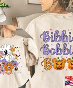 Retro Floral Disneyland Minnie Ghost Shirt Bibbidi Bobbidi Boo Halloween 2023 Princess Unisex Classic Retro Floral Disneyland Minnie Ghost Shirt Bibbidi Bobbidi Boo Halloween 2023 Princess Unisex Classic