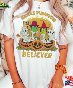 Retro Great Pumpkin Believer Comfort Colors Shirt I Got A Rock Cute Little Ghost T-Shirt Unisex 2 Retro Great Pumpkin Believer Comfort Colors Shirt I Got A Rock Cute Little Ghost T Shirt Unisex 3