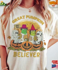 Retro Great Pumpkin Believer Shirt I Got A Rock Cute Little Ghost T-Shirt Unisex Sweatshirt 2 Retro Great Pumpkin Believer Shirt I Got A Rock Cute Little Ghost T Shirt Unisex Sweatshirt 3