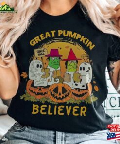 Retro Great Pumpkin Believer Shirt I Got A Rock Cute Little Ghost T-Shirt Unisex Sweatshirt 3 Retro Great Pumpkin Believer Shirt I Got A Rock Cute Little Ghost T Shirt Unisex Sweatshirt 4