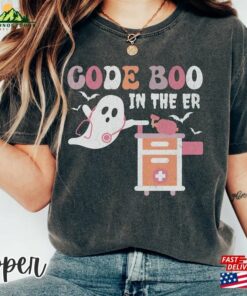 Retro Halloween Er Shirt Horror T-Shirt Nurse Classic Sweatshirt