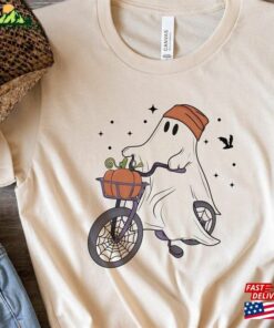 Retro Halloween Shirt Ghost Tee Hoodie Unisex