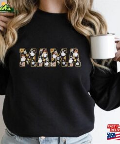 Retro Halloween Sweatshirt Vintage Sweater Cute Mama For Mom Classic