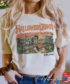 Retro Halloweentown 1998 Shirt Disney Halloween 2023 Party Unisex T-Shirt