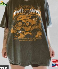 Retro Happy Halloween Toy Story Characters Sweatshirt Comfort Colors Shirt T-Shirt 2 Retro Happy Halloween Toy Story Characters Sweatshirt Comfort Colors Shirt T Shirt 3