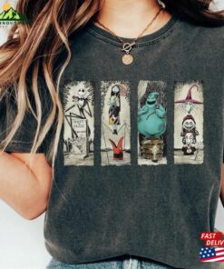 Retro Haunted Mansion The Nightmare Before Christmas Shirt Disney Halloween Comfort Colors Sweatshirt T-Shirt