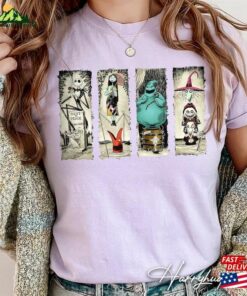 Retro Haunted Mansion The Nightmare Before Christmas Shirt Disney Halloween Comfort Colors Sweatshirt T Shirt 3