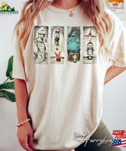 Retro Haunted Mansion The Nightmare Before Christmas Shirt Disney Halloween Comfort Colors Sweatshirt T Shirt 4