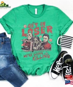 Retro Horror Get In Loser We’Re Going Killing Shirt Universal Studios Halloween Nights 2023 Hoodie Unisex Retro Horror Get In Loser We’Re Going Killing Shirt Universal Studios Halloween Nights 2023 Hoodie Unisex