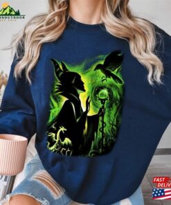 Retro Maleficent Shirt Disney Villain T-Shirt Halloween Unisex Sweatshirt 3 Retro Maleficent Shirt Disney Villain T Shirt Halloween Unisex Sweatshirt 4